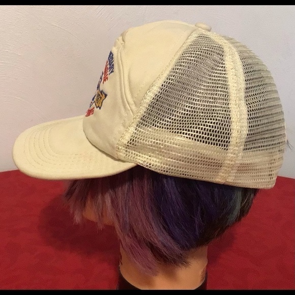 VINTAGE ~ 1987 Little League World Series 40th Ann Mesh Snapback Trucker Hat Cap - Picture 4 of 8